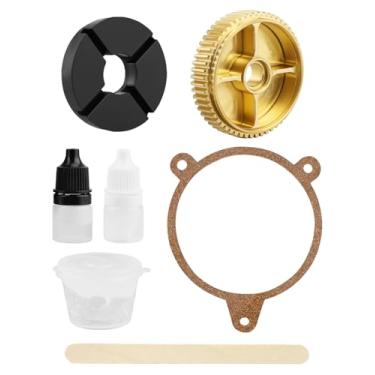 Imagem de Quaneguzy Kit de reparo de engrenagem de bronze de farol, substituição para engrenagem de nylon com falha, adequado para Corvette C5 1997–2004, kit de reparo de motor de farol