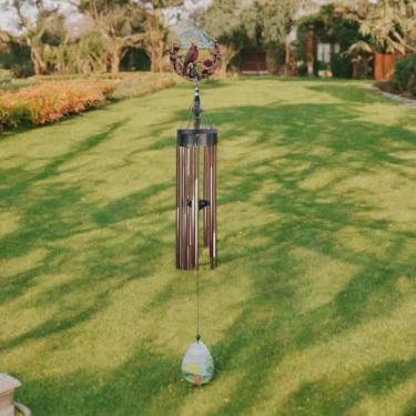 Imagem de ICE ARMOR Estátua de vidro cardeal de 94 cm de comprimento, escultura, ornamento, decoração de casa/quarto, ideias para inauguração de casa, feriados e aniversários, ótimo item colecionável