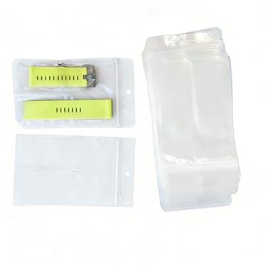 Imagem de YDJIANCAI 100 peças de bolsas de armazenamento de pulseira de relógio de 4,72 mm com orifício para pendurar, organizador de joias de plástico autovedante transparente para peças pequenas, acessórios