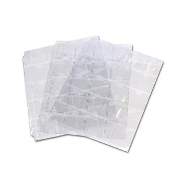 Imagem de 25 páginas de vinil: 20 bolsos para porta-moedas 2x2