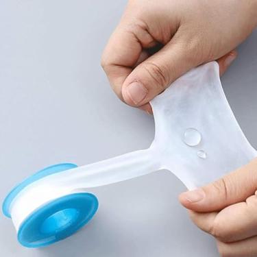 Imagem de 15 m de comprimento 16 mm de largura 0,1 mm de espessura impermeável fita de teflon fita de vedação industrial