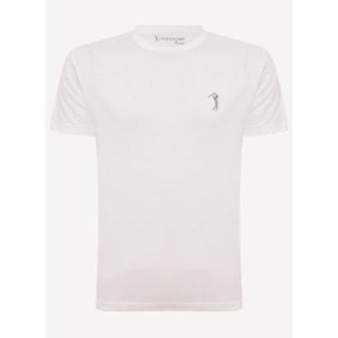 Imagem de Camiseta Branca Lisa Aleatory-Masculino