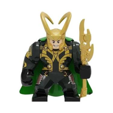 Imagem de Brinquedo De Blocos De Montar Mini Thanos Hulk Marvel, Figura De Super