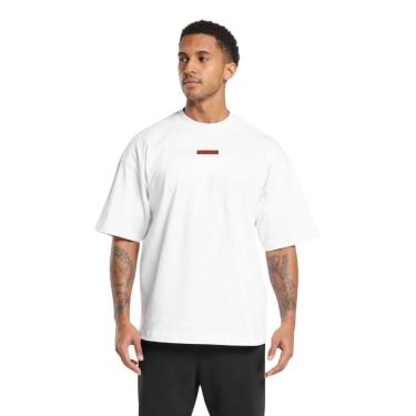 Imagem de Camiseta Oversized Masculina Algodão Gola Redonda Academia Dia a Dia-Masculino