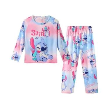 Imagem de Pijamas Da Princesa Elsa Do Frozen Para Crianças, Conjuntos De Pijamas