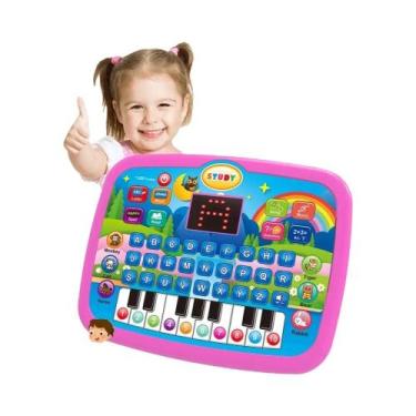 Imagem de Telefone Musical Educacional Com Tela Sensível Ao Toque Para Crianças,