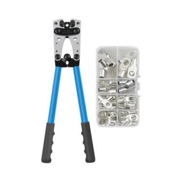 Imagem de Alicate De Crimpagem Manual Portátil HX-50B Para Terminais De Cabo E C