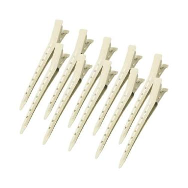 Imagem de 10 Presilhas De Cabelo De Metal Tipo Bico De Pato, Grampos Para Cabelo