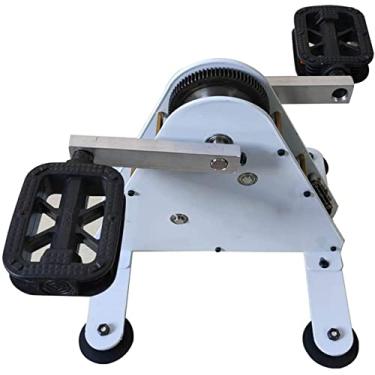 Imagem de Gerador de energia portátil de pedal 50W/100W - Gerador de motor fitness com saída CC 1-35V, design compacto para transporte fácil, ideal para exercícios ao ar livre e soluções de energia ecológicas.