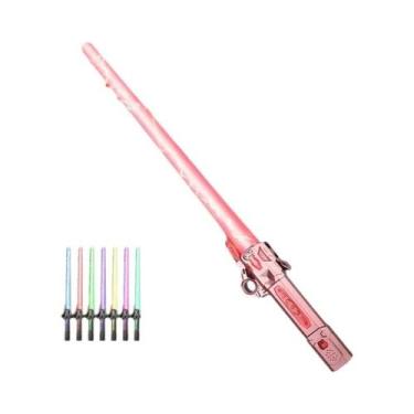 Imagem de Brinquedo De Espada Laser Telescópica Colorida E Brilhante Para Crianç