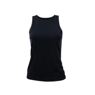 Imagem de Blusa Alcinha Básica Feminina Lunender 00594 Preta-Feminino