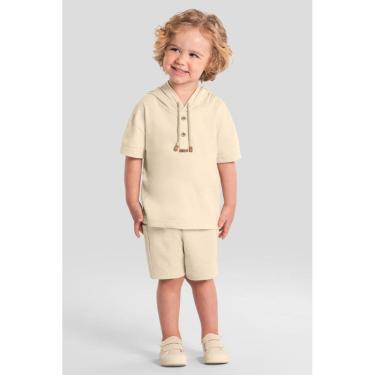 Imagem de Conjunto infantil menino com capuz Mundi