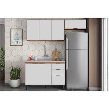 Imagem de Kit Modulado Demóbile 3 Peças Firenze C3P50 Amendola/Nude Prime TX