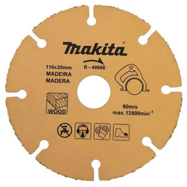 Imagem de Disco de Serra Tungstênio para Madeira 110mm - B-40668 - MAKITA
