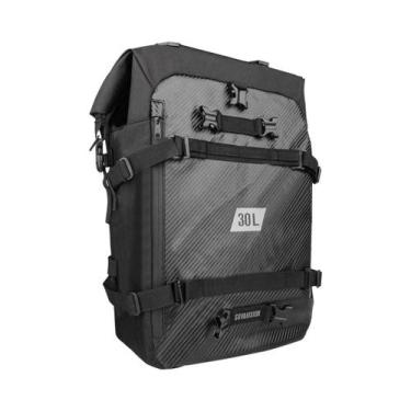 Imagem de Bolsa Impermeável Para Moto Com Barra De Proteção, Mochila Universal P