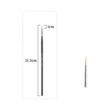 Imagem de Pincéis De Pintura Artística De Ponta Fina Extra Longa Para Modelos Em