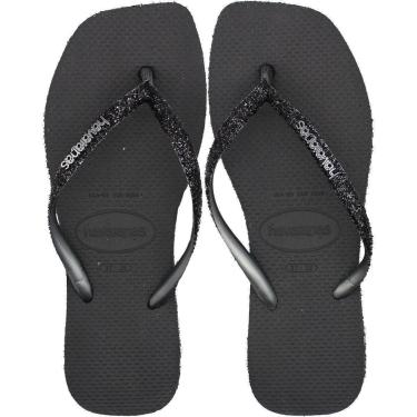 Imagem de Chinelo Havaianas Slim Square Sparkle Glitter Feminino-Feminino