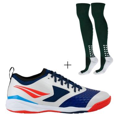 Imagem de Kit 01 Chuteira Futsal Penalty Max 1000 Ecoknit CBFS + 01 Meião Penalty Matis Treino 39-44