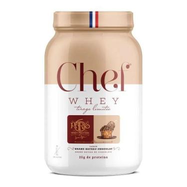 Imagem de Whey Protein Zero Lactose 800g Chef Whey Ed. Paris 6 - Grand Gateau de