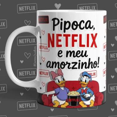 Imagem de Caneca Personalizada Vários Personagens Pipoca e Netflix dia dos Namor