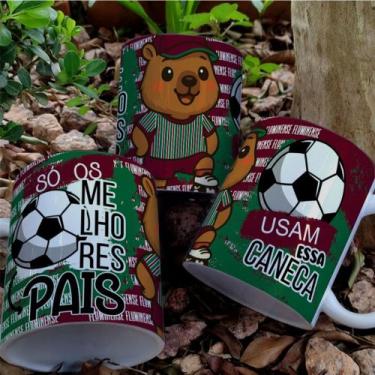 Imagem de Caneca Personalizada Capivara Dia dos Pais 325ml - tema futebol times 