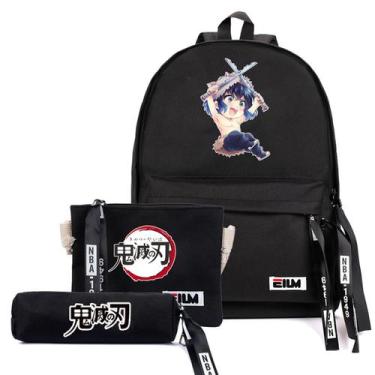 Imagem de Conjunto de mochilas Demons Slayers Anime School, 3 unidades - Oxford 