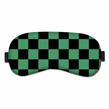 Imagem de Máscara para dormir para olhos Kamados Tanjirou Anime Cartoon Ice Silk