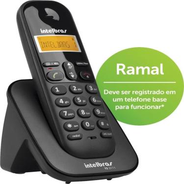 Imagem de Ramal P- Telefone Sem Fio Digital C- Identificador De...