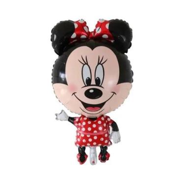 Imagem de Balões De Folha Disney Mickey E Minnie Mouse Para Chá De Bebê E Decora