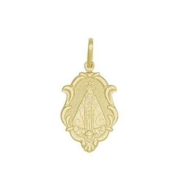 Imagem de Pingente Nossa Sra Aparecida Del Valle Com Moldura