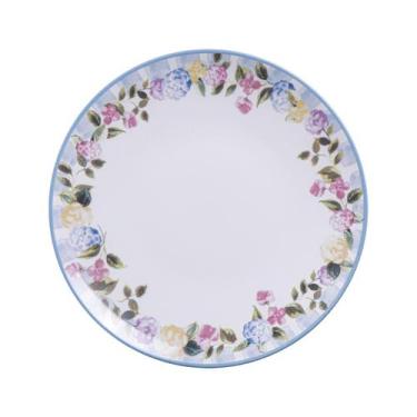 Imagem de Prato Raso Tramontina Aura em Porcelana Decorada 25 cm