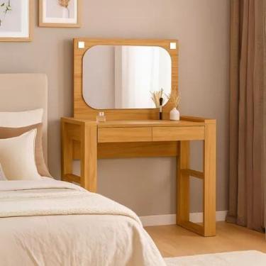 Imagem de Penteadeira fazzio encanto carvalho oro