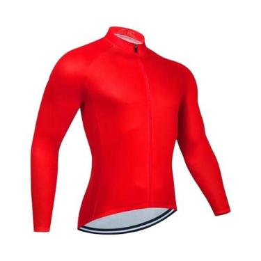 Imagem de Camisa De Ciclismo Térmica De Inverno Para Homens, Manga Longa, Unifor
