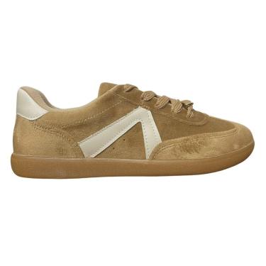 Imagem de Tênis Casual de Camurça Feminino Vizzano 1430.102 Marrom-Feminino