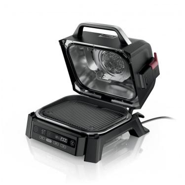 Imagem de Churrasqueira Elétrica Ninja Woodfire Outdoor Grill & Smoker 4 em 1 OG301 1760W 110V