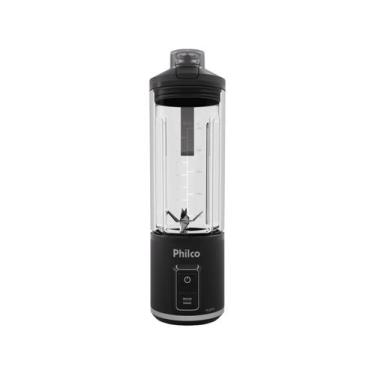 Imagem de Blender Portátil Philco 700ml Sem Fio 120W PLQ01A