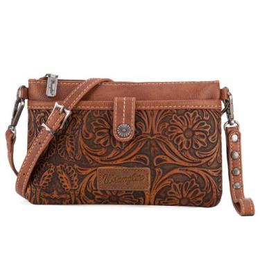 Imagem de Bolsa tiracolo Montana West Wrangler Clutch Wristlet WG85-181BR
