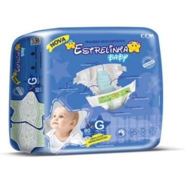 Imagem de Fralda Infantil Estrelinha Hiper, G