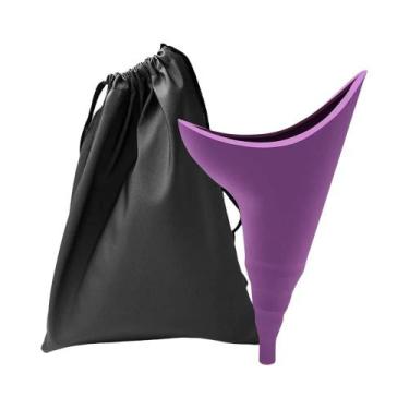 Imagem de Dispositivo De Urinação Feminino Reutilizável E Portátil Com Tubo De E