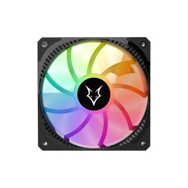 Imagem de Ventoinha Husky Arctic Breeze, 120mm, Iluminação ARGB, Preto - HCF300PT-Unissex