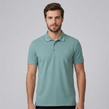 Imagem de Camisa Polo Dudalina Frisos Degradê Masculino-Masculino