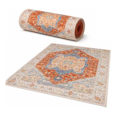 Imagem de 1 Tapete Verona 1,40 x 2,00 Jolitex Sala Quarto Impermeável