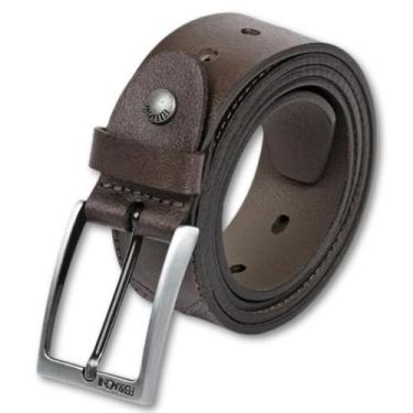 Imagem de Cinto Social Masculino Ferracini Fc667, Tabaco, 115