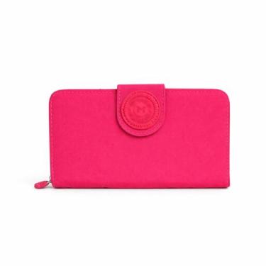 Imagem de Carteira Feminina Grande Multiuso Organização com Estilo Chaveiro Colo