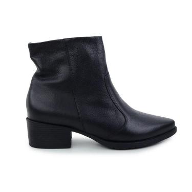 Imagem de Bota Via Telli Couro Cano Baixo Floater Feminina-Feminino