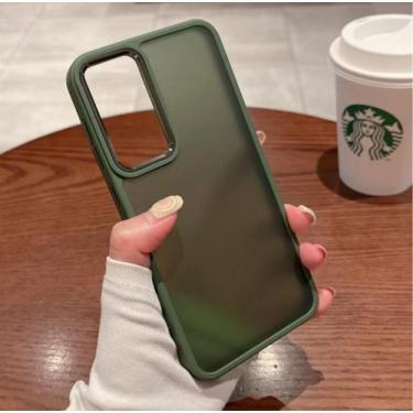 Imagem de Capa Capinha Space Premium Colorida e Película Para Samsung Galaxy A07