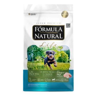 Imagem de Ração Fórmula Natural Life Cães Filhotes Médio e Grande 15Kg - Adimax