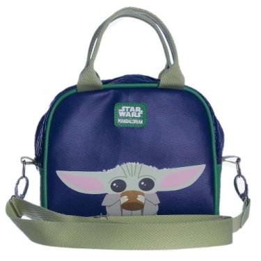 Imagem de Lancheira Térmica Baby Yoda The Mandalorian Zona Criativa, Azul