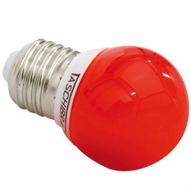 Imagem de Lampada Led Bolinha 1W 220V Vermelha - 11080085 - TASCHIBRA, 220V