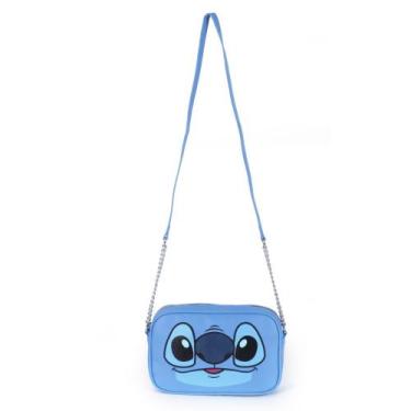 Imagem de Bolsa Transversal Couro Eco Oficial STITCH DISNEY - Luxcel